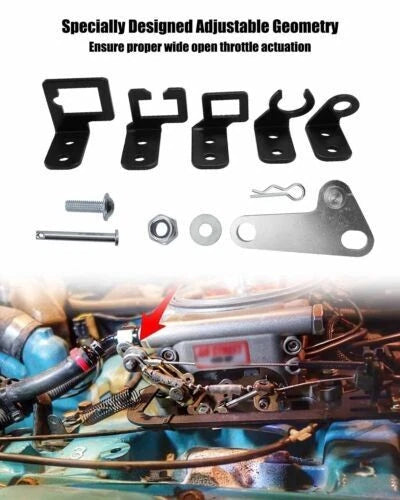 Throttle Carburetor Cable Mount Bracket for GM 700R4 (1982–1992)