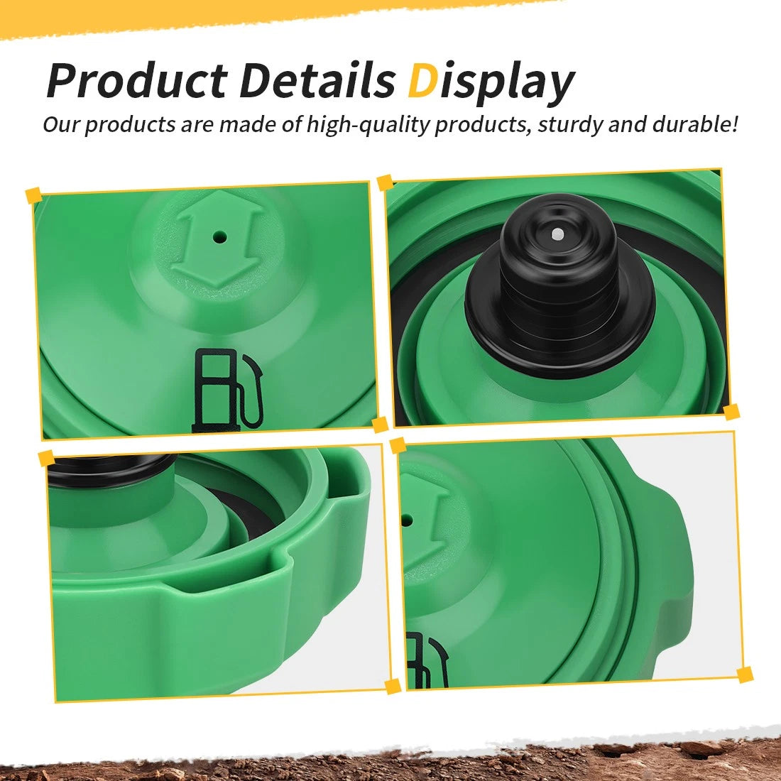 Diesel Fuel Tank Cap for John Deere 670 770 790 2025R 2027R 2032R 2305 (2000–2023)