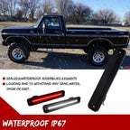 Set of 4 Smoked LED Side Marker Lights for Ford F Truck Bronco Econoline