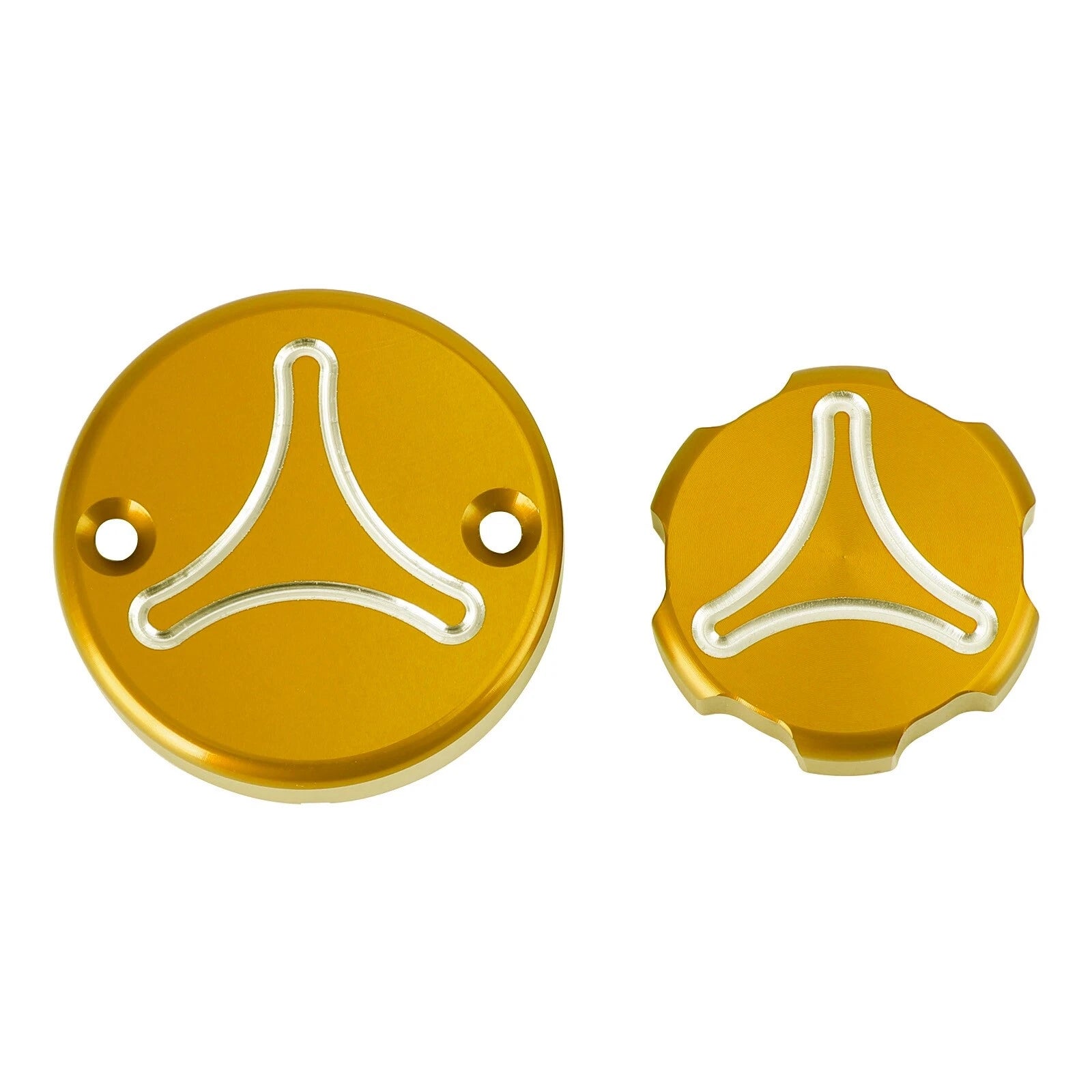 Brake & Clutch Cap Kit - Gold for Ducati Streetfighter V2 V4 Hyper 950 1100 SP
