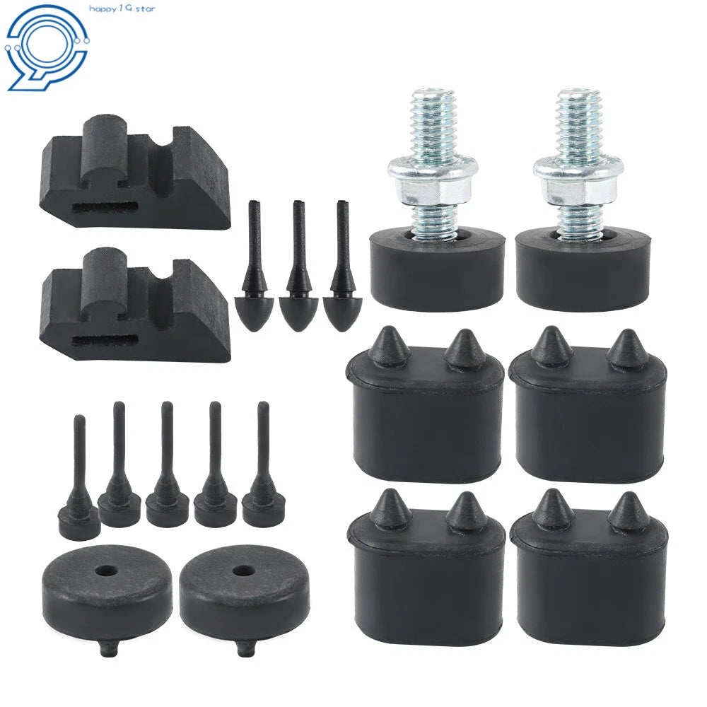 Set of 4 Rubber Hood Adjusters for Chevrolet Camaro (1967–1979)