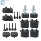 Set of 4 Rubber Hood Adjusters for Chevrolet Camaro (1967–1979)