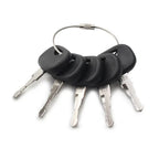 5 x Ignition Starter Keys for Liebherr & John Deere Heavy Equipment