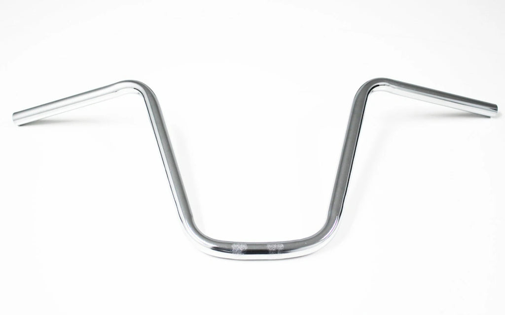 Chrome Handlebar + Grips for Custom Bike Bicycle (Vintage Chopper Cruiser)