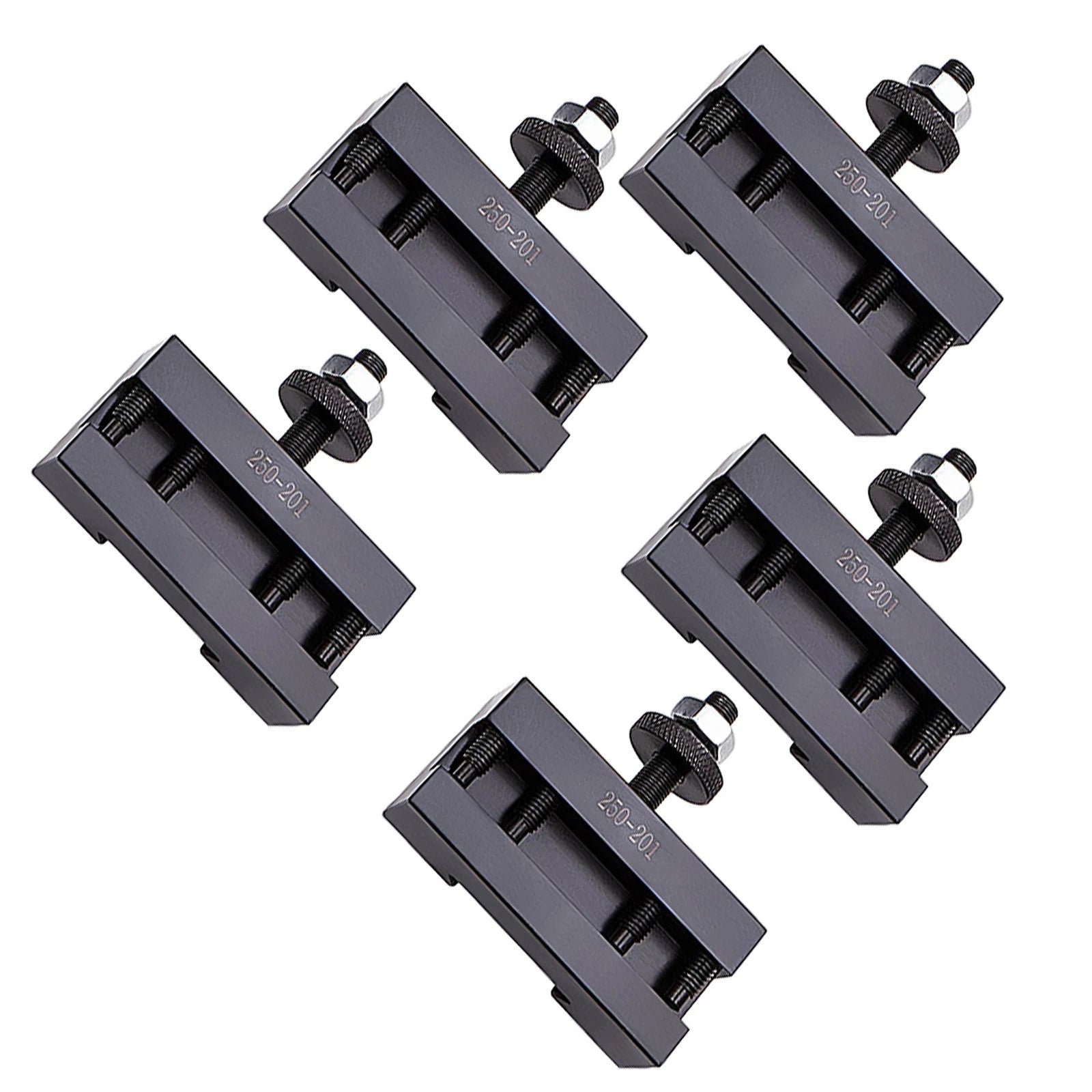 5pcs Quick Change Lathe Tool Kit for Turning and Facing