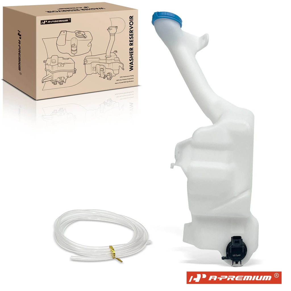 Windshield Washer Reservoir with Cap & Pump for Honda Accord (2013–2017)