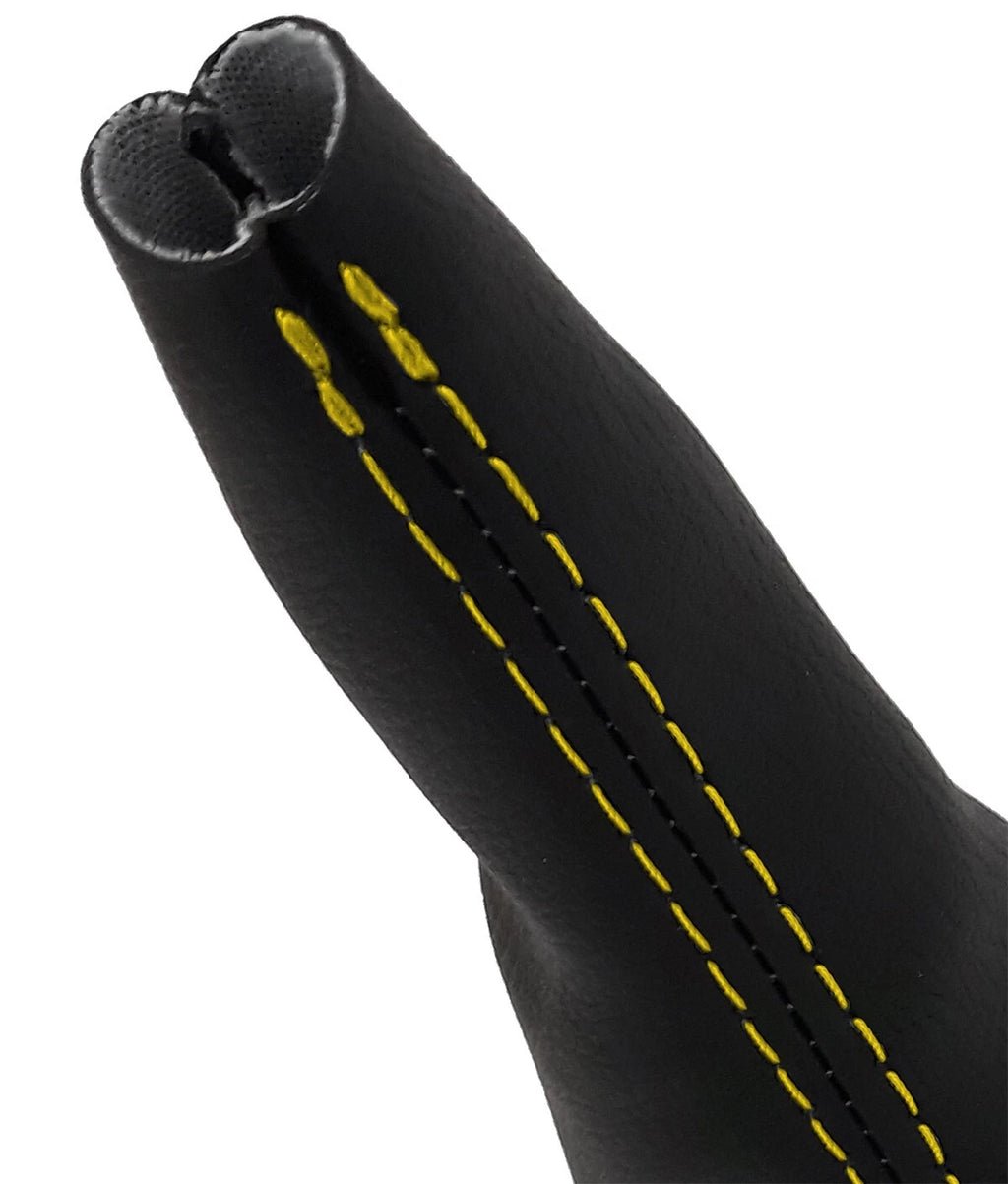 Automatic Shift Boot Leather for Chevrolet Colorado (2015–2022) Yellow Stitch