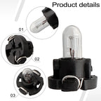 T3 T42 LED Auto Warming Indicator Bulbs 5 Pack for