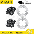 2X Front Wheel Hub & Disc Rotor for Honda Rancher 420 TRX420FA/FE/FM (2014–2024)