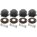 Set of 4 Trimmer Head Spool, Cover & Spring for Stihl (Replaces 0000-997 1501)