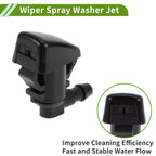 Windshield Washer Nozzle with Hose Connector for Ford 