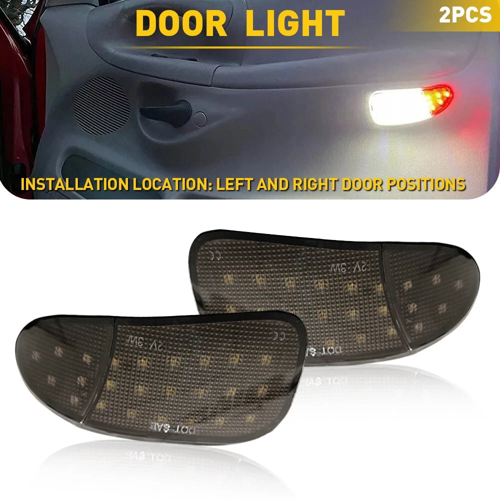 2X LED Door Courtesy Light for Ford F150 (1997–2003)