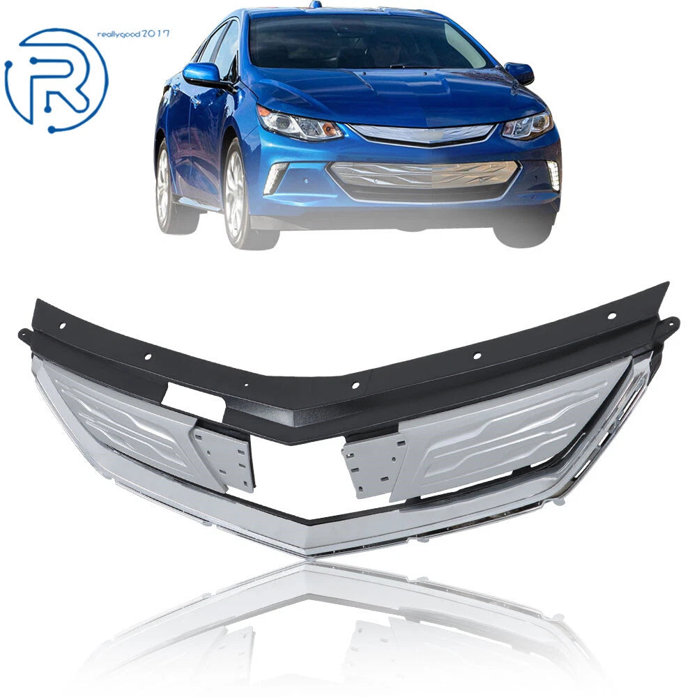 Chrome Front Bumper Upper Grille for Chevrolet Volt Premier (2016–2019)