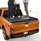 Hard Tri-Fold Tonneau Cover for Nissan Frontier (2005-2022) 5FT Short Bed