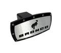 Tow Hitch Cover with Allen Bolts for Black Ford Bronco (2021–2024)