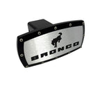 Tow Hitch Cover with Allen Bolts for Black Ford Bronco (2021–2024)