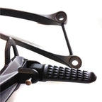 Foot Peg for Kawasaki ZX10R (2008–2010) Black Rear Passenger Bracket