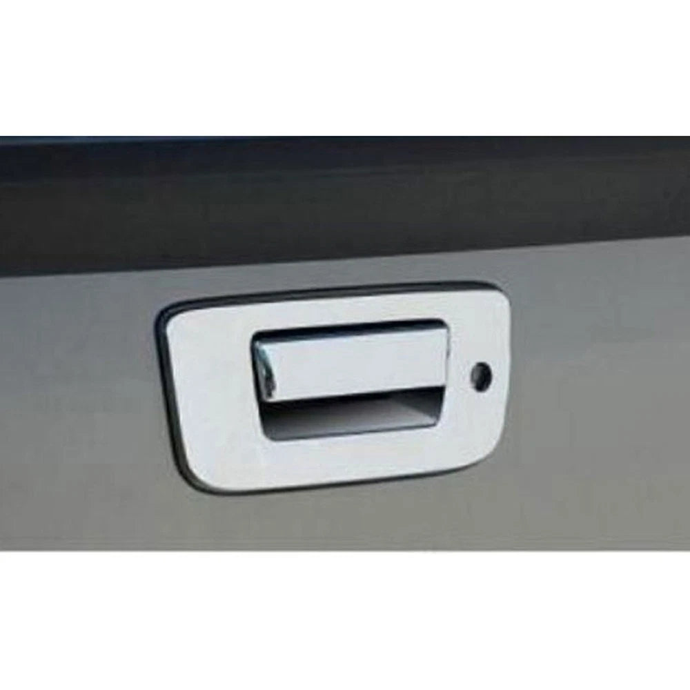 Tailgate Handle Cover for 2007-2013 GMC Sierra 1500 w/Keyhole (Chrome)