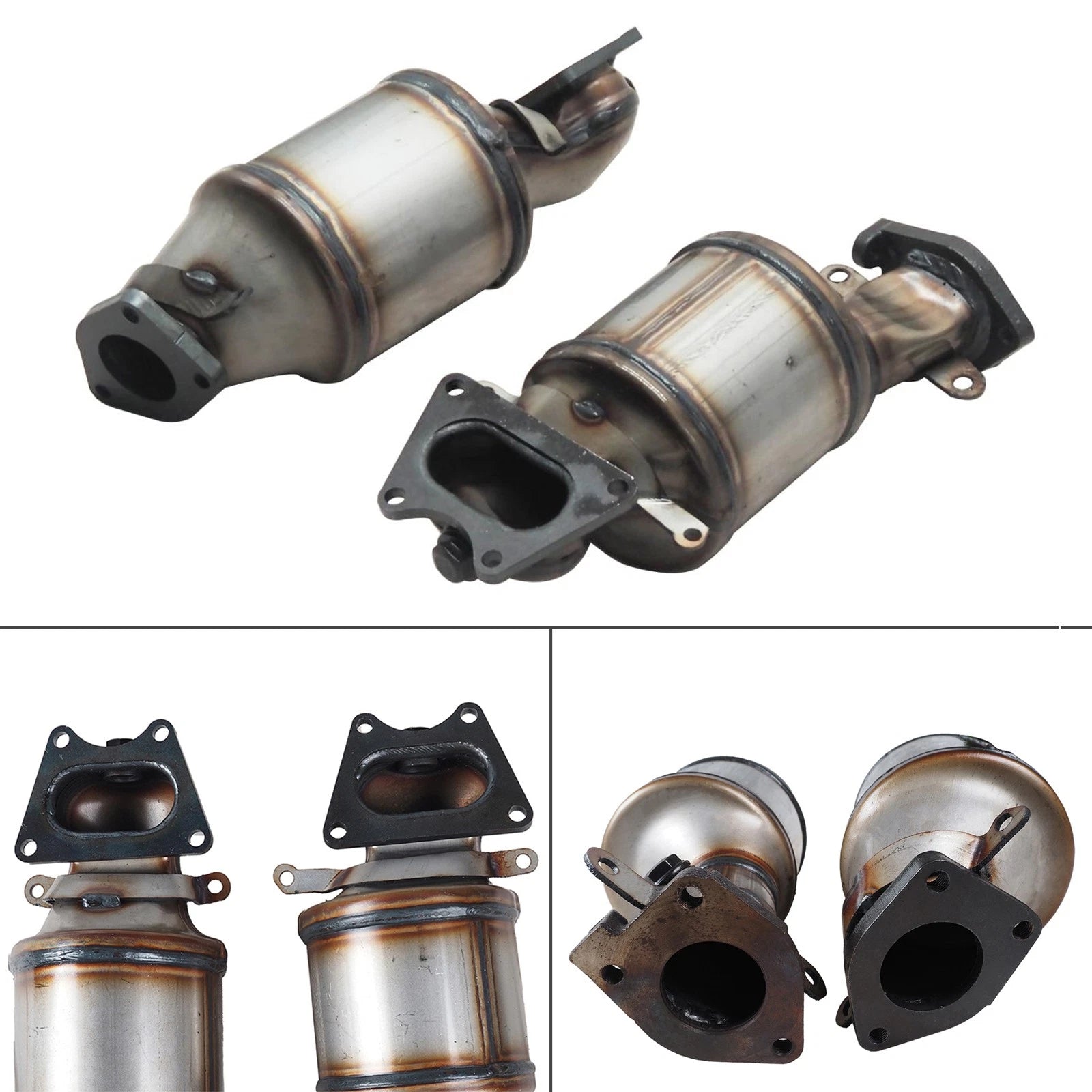 2X Catalytic Converter for Honda Accord 2003–2007, Acura MDX 2003–2006 3.5L
