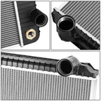 2-Row Aluminum Core Racing Radiator for International 7300 7400 7500 7600 (2002–2007)