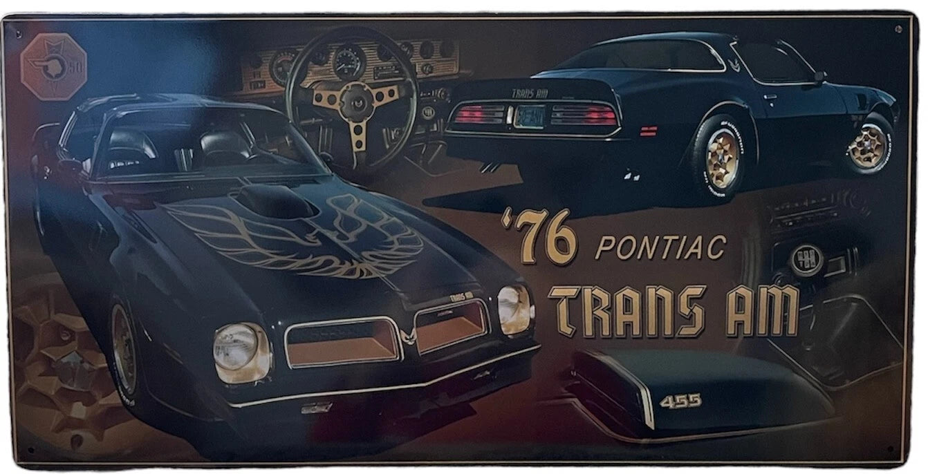 Pontiac Sign for 1976 Pontiac Trans Am (1976)
