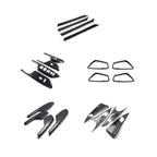 Carbon Fiber Armrest Handle Bowl Panel Trim for Honda Civic (2016-2021)