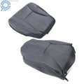 Driver Seat Cover Kit for Ram 1500 2500 3500 SLT (1998–2002) Black Leather
