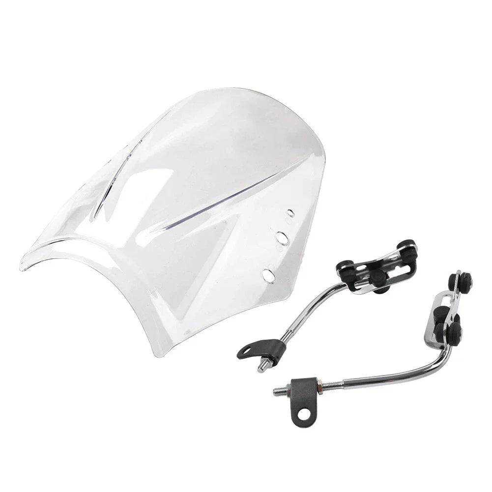 Clear Universal Motorcycle Windshield Deflector