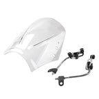Clear Universal Motorcycle Windshield Deflector