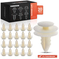 20x Nylon Trim Panel Retainer Clips for Jeep Dodge 