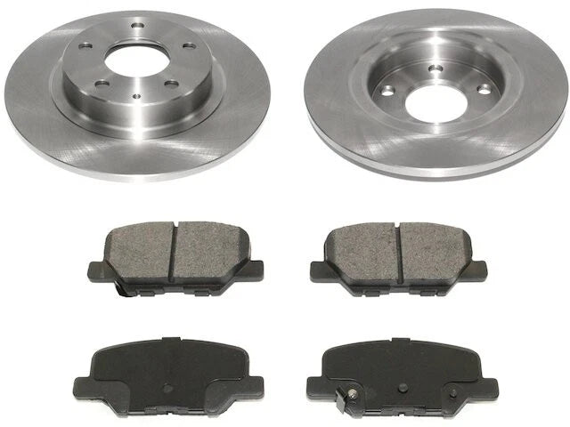 Rear Brake Pad and Rotor Kit for Mazda 6 (2014–2015) KY891BF