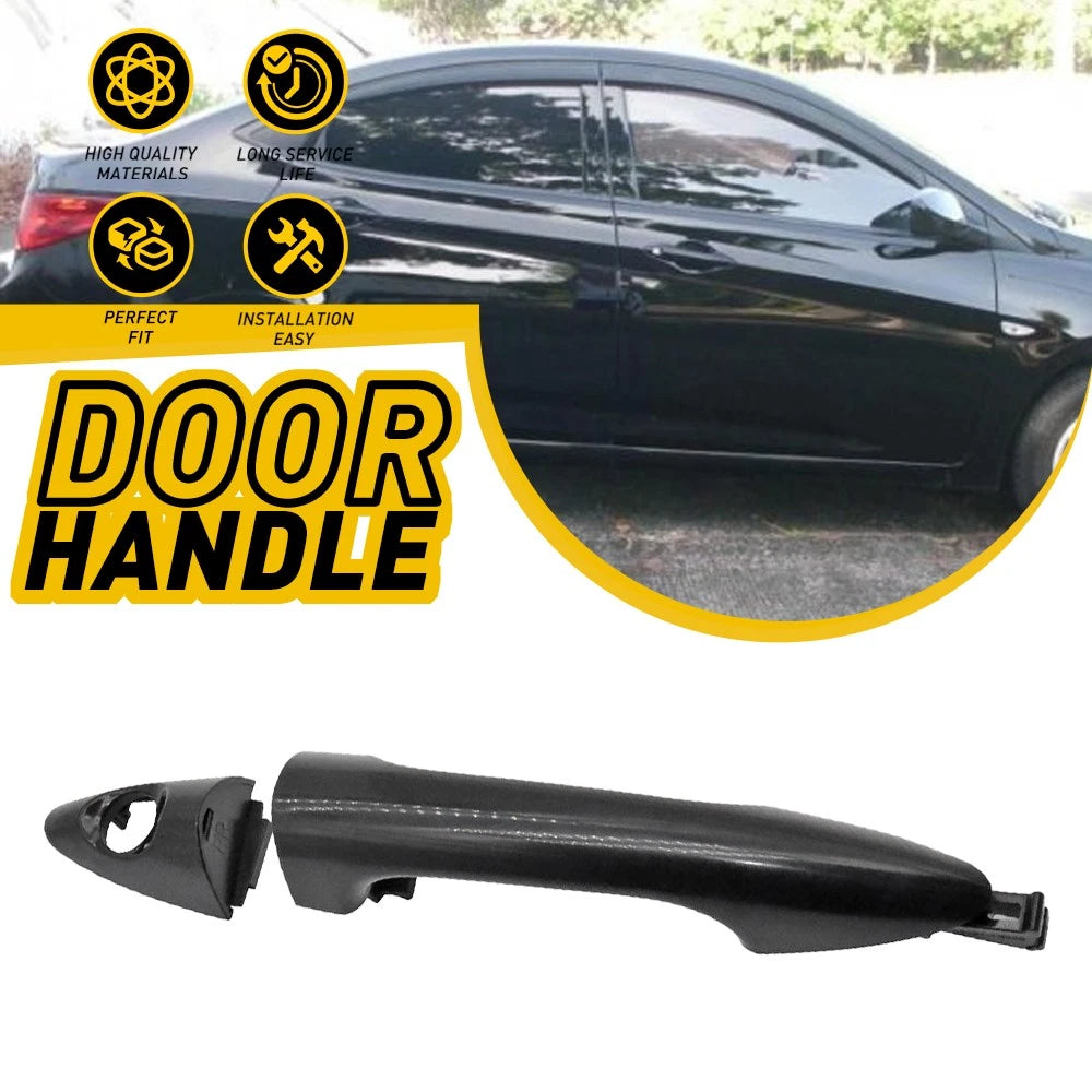 Front Right Side Black Trim Covers for Hyundai Accent (2012–2017)