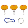 6-Pack Replacement Ignition Keys for Troy Bilt Lawn Tractors 9252054A