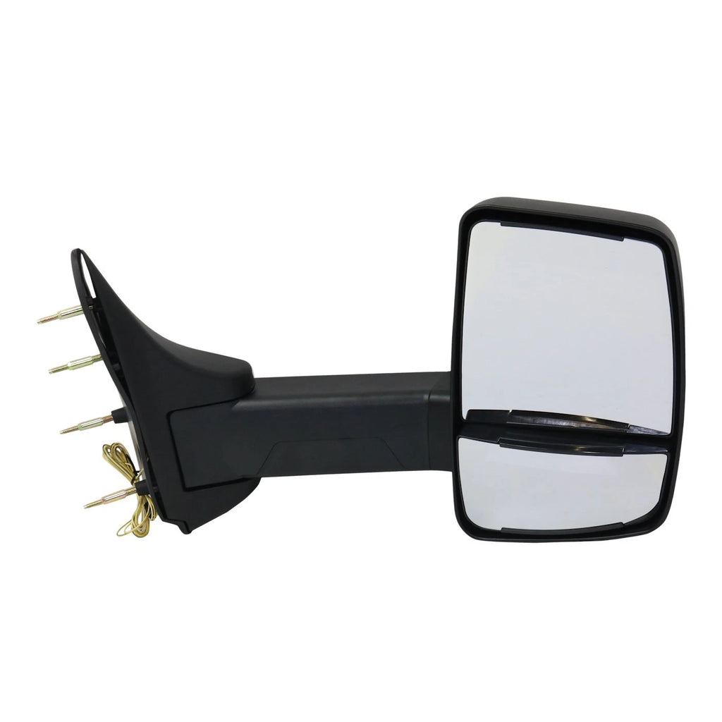 Towing Mirrors for Ford E-150 Econoline (1992–2002) with Signal Light Black