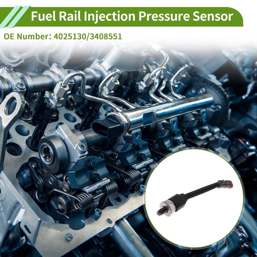 Fuel Injection Pressure Sensor with Line for Dodge Ram 2500 (No.4025130)