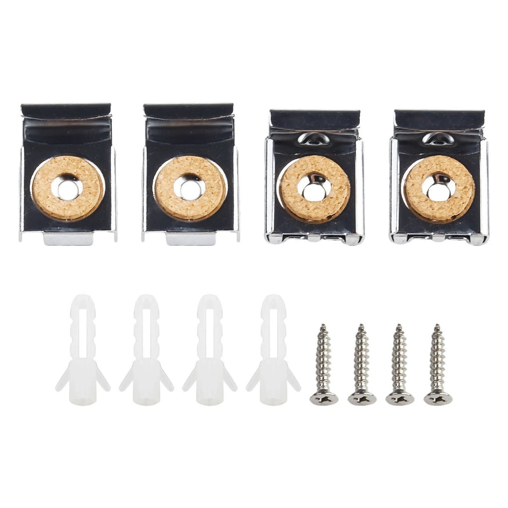 Glass Clamp with Screws for Adjustable Applications (Zinc Alloy, Heavy Duty)