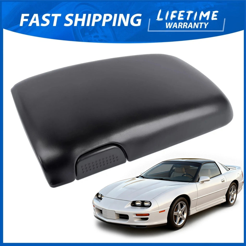 Console Door Lid Armrest #10421355 for Camaro Firebird (1997–2002) Ebony Black