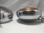 5 Inch Amber Glass Lens Fog Light Replacement for Cars Trucks (12V, Vintage)