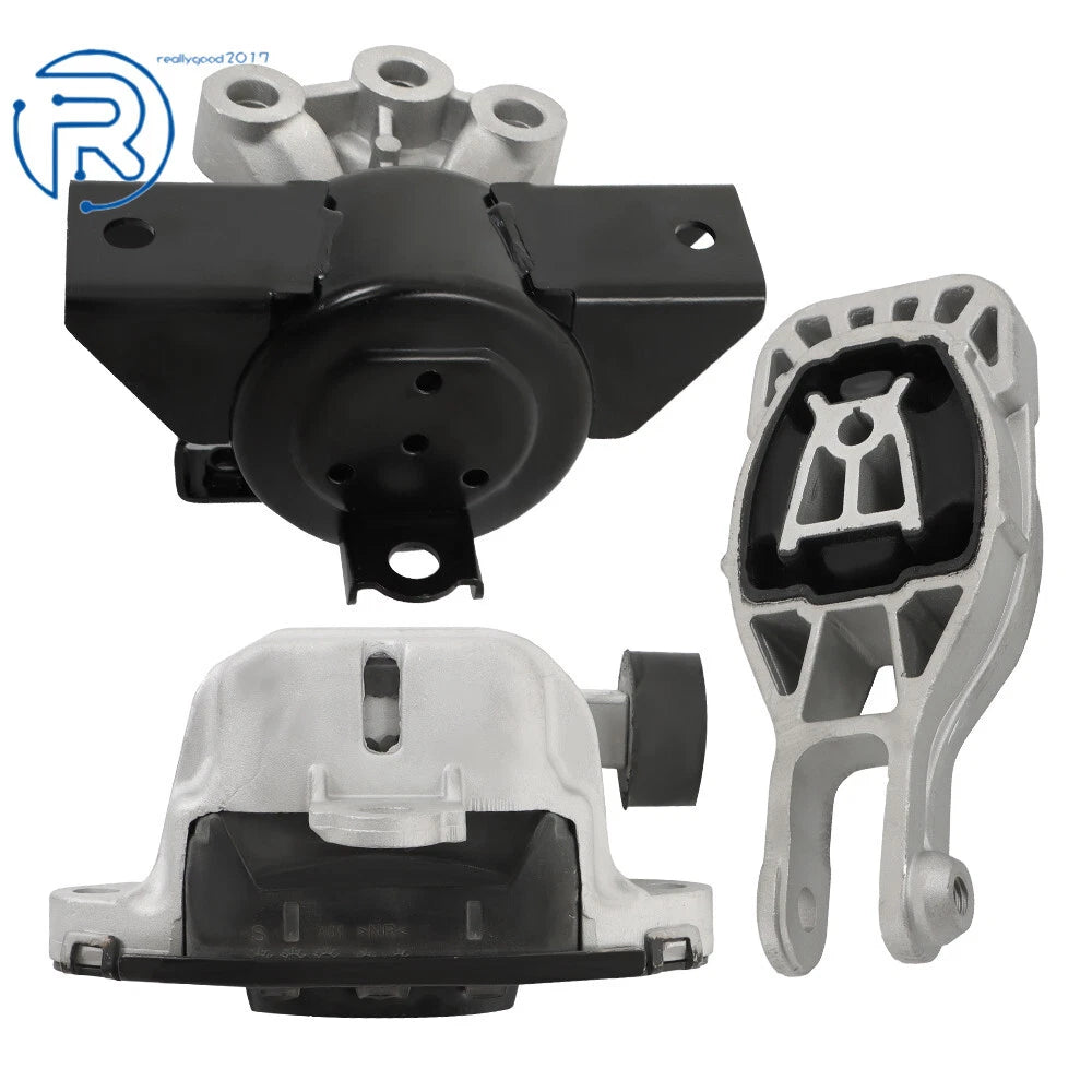 3PCS Motor Torque Strut & Transmission Mount Kit for Chevy Sonic (2012–2020)