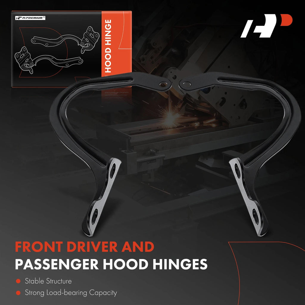 Hood Hinge Pair for Toyota 4Runner 1990–1995 and Pickup (Driver & Passenger)