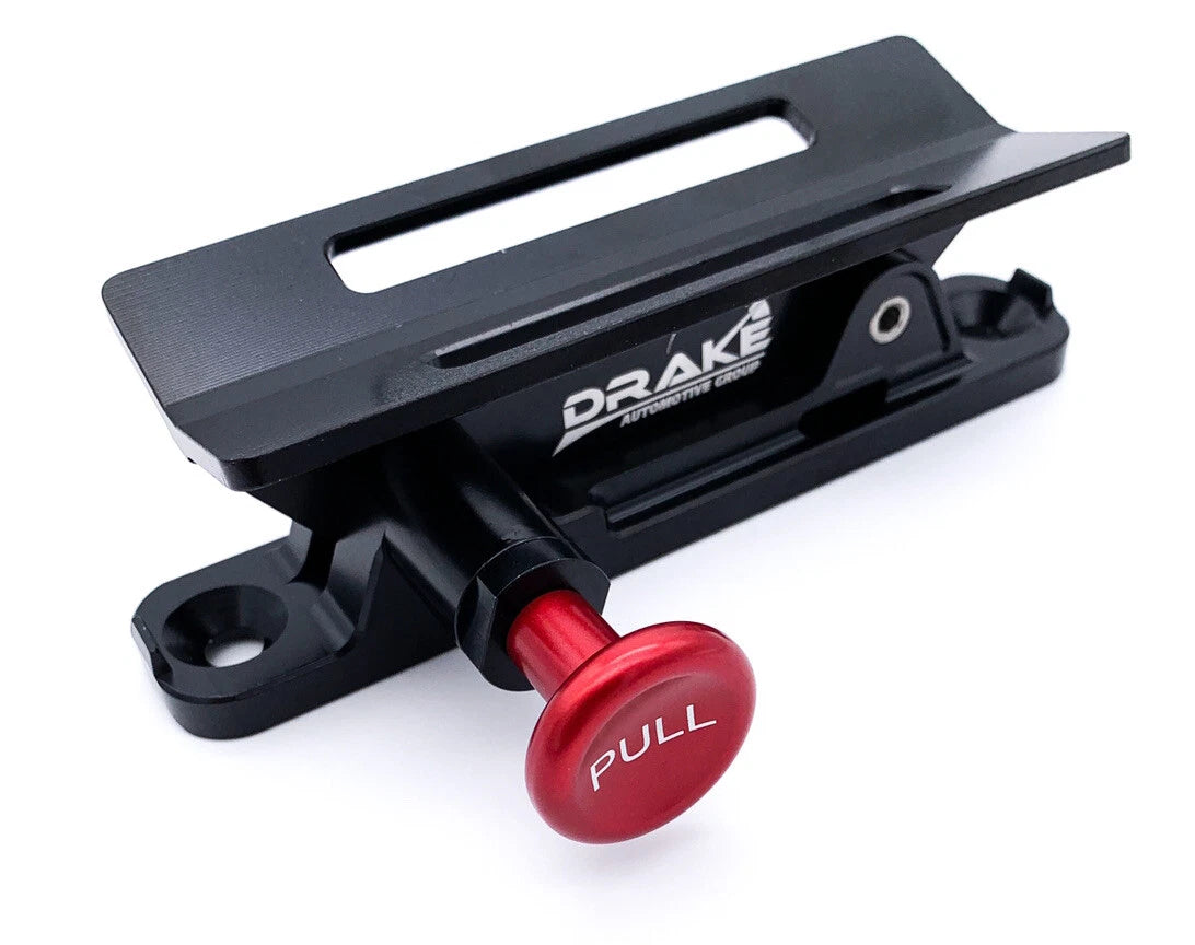 Quick Release Fire Extinguisher Mount Billet Black for Universal Car Truck (Universal)