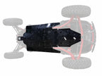 Heavy Duty 1/2" Full Skid Plate for Polaris RZR XP Turbo S (2018–2023)