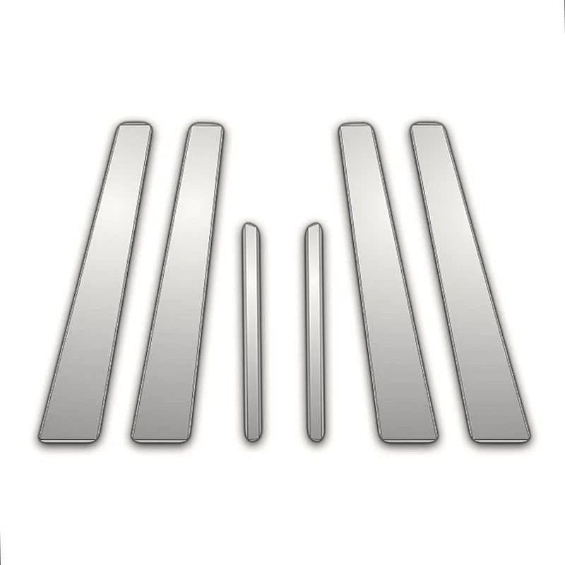 Chrome Pillar Covers Kit for Hyundai Sonata (2002–2005)
