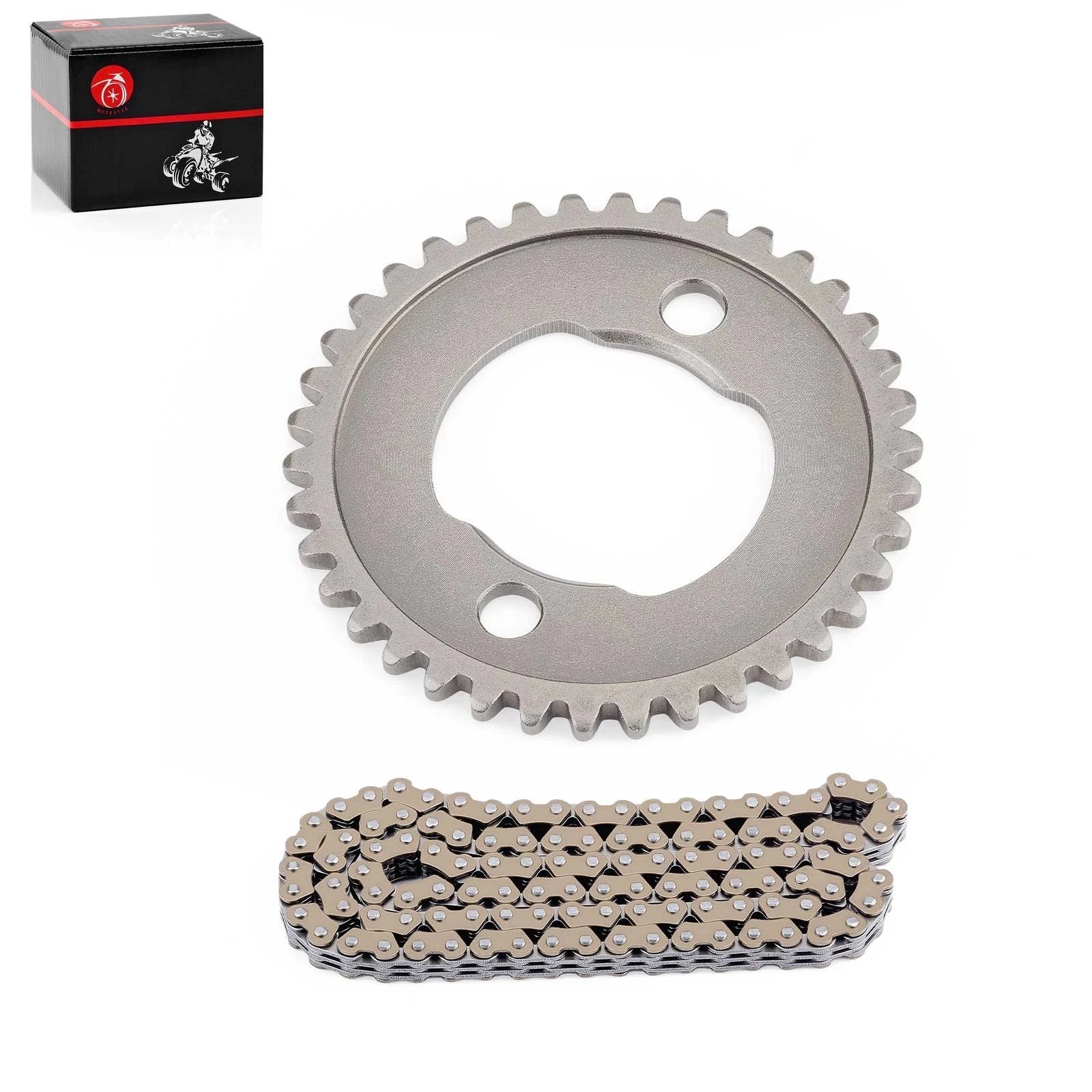 2x Cam Timing Chain 110L Camshaft Sprocket 38T Honda FourTrax 300 (1988-2000)