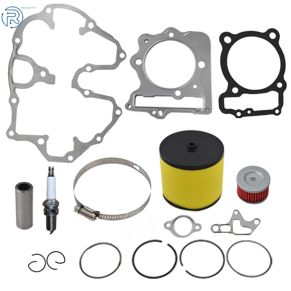 Cylinder Piston Rings Top End Kit for Honda TRX400EX (1999–2008) 397cc