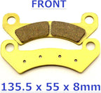 MC Brake Pads for John Deere XUV Gator 825E 855E (2018–2020)