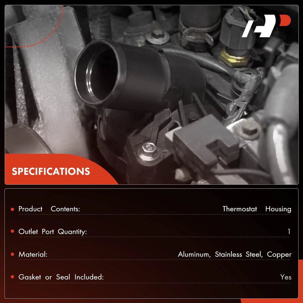Engine Coolant Thermostat Housing for Chevrolet
