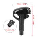 2X Windshield Wiper Washer Nozzle 8265A083 for Mitsubishi Lancer (1995–2005)