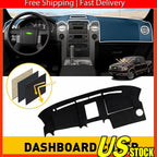 Dash Cover for Ford F150 (2004â2008) Black Dashboard Mat Pad