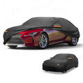 Waterproof All Weather Car Cover for Lexus LC Black 190T-PU (2018-2023)